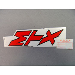Autocollant gauche réservoir Honda MTX125RWE RWF 84-85 | 87124KE1760ZB