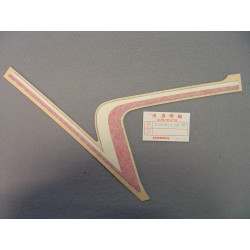 Décor autocollant cache latéral gauche Honda VT500ED 1983 type 3