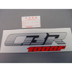 Décor autocollant auvent Honda CBR1000FH 87 - Réf. 64323MM5300ZA