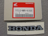 Décor autocollant siège CBR1000FH Honda 77212MM5610ZC