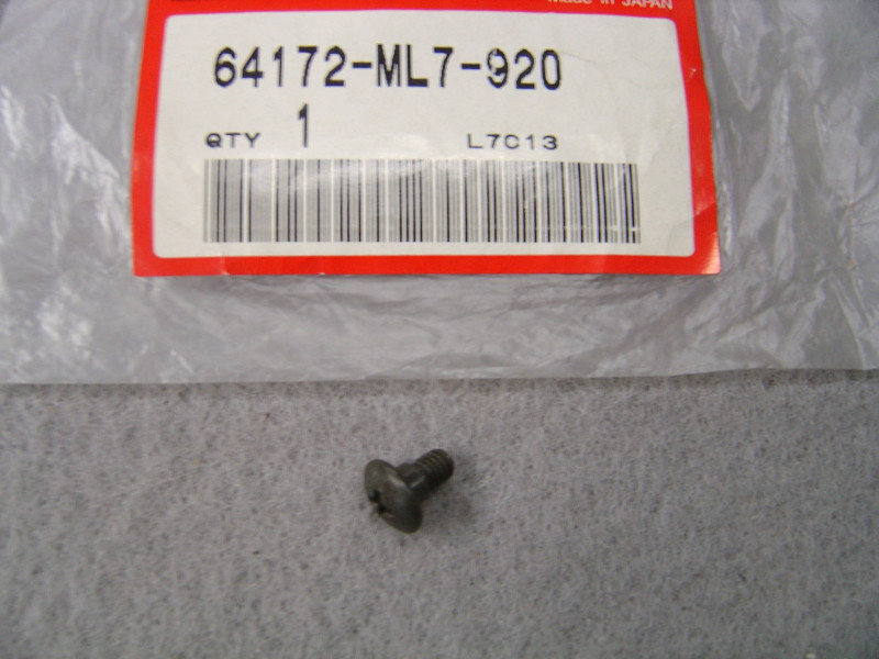 Vis épaulée bulle Honda VFR750F 88/89 - Réf. 64172-ML7-920