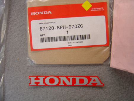 Décor autocollant Honda ANF125 R263 – Réf. 87120KPH970ZC