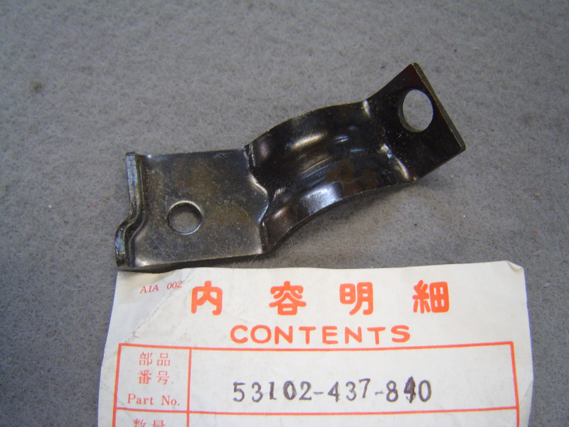 Support avant gauche clignotant Honda XL125SZ SA - Réf. 53102437840