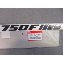 Décor autocollant gauche Honda VFR750FH 87 type3 - 77229ML7700ZC