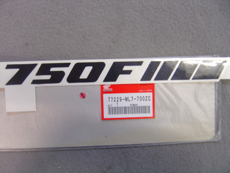 Décor autocollant gauche Honda VFR750FH 87 type3 - 77229ML7700ZC