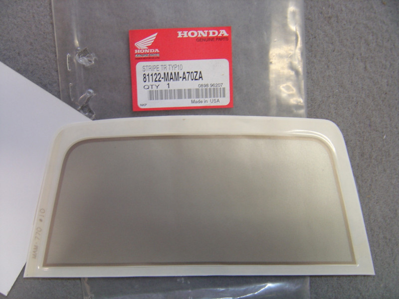 Décor Top Case Gauche Honda GL1500SEV 97 - Réf 81122MAMA70ZA