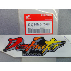 Autocollant auvent supérieur Honda NX650P 93 type 5 – Réf. 87115MY2700ZB