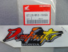 Autocollant auvent supérieur Honda NX650P 93 type 5 – Réf. 87115MY2700ZB