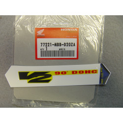 Décor autocollant auvent siège Honda VTR1000F 2000 - Réf 77221MBBD20ZA