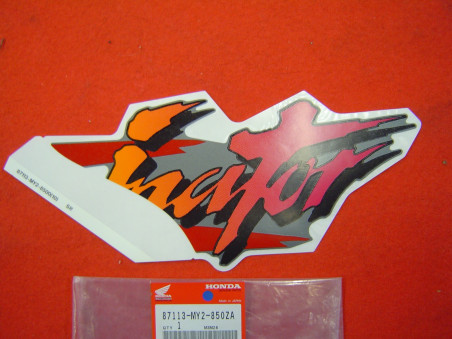 Décor autocollant carénage droit Honda NX650 1994 – Réf. 87113MY2850ZA