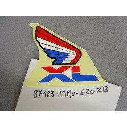 Décor autocollant réservoir droit Honda XL600RMG 86 - Ref 87123MM0620ZB