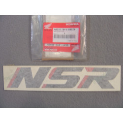 Décor autocollant carénage inférieur Honda NSR125RK 1989