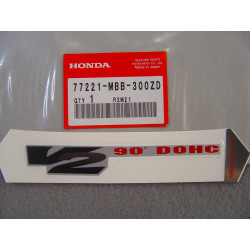 Décor autocollant carénage siège arrière Honda VTR1000FW NH373
