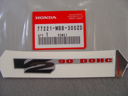 Décor autocollant carénage siège arrière Honda VTR1000FW NH373