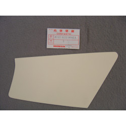 Décor autocollant couvercle latéral droit Honda XL125SH 1987