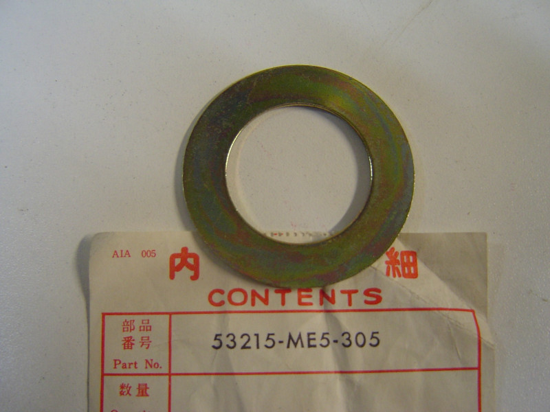 Rondelle Tête de Fourche Honda CBX650C/D - Réf. 53215ME5305