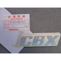 Décors autocollant cache latéral Honda CBX1000 A&C – 87125MA2610