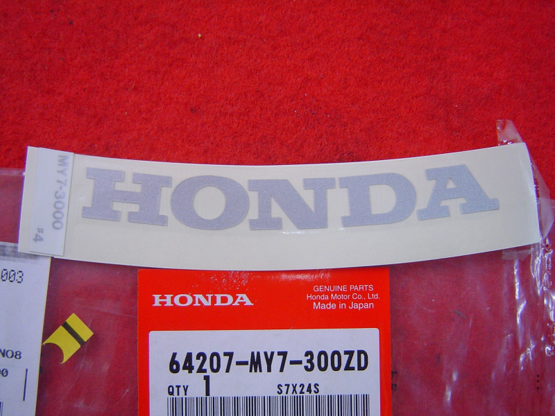 Décor autocollant face avant type4 VFR750 93 Honda 64207MY7300ZD
