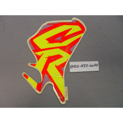 Décor autocollant droit CR125RS CR250RS 95 Honda 87126-KZ3-600ZA