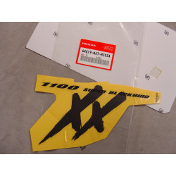 Décor autocollant auvent inférieur Honda CBR1100XX 2006 - Ref 64419MATH30ZA