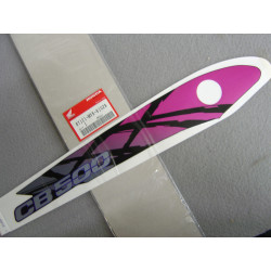 Décor autocollant auvent AR droit Honda CB500R 94 | 87121MY5610ZA