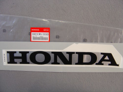 Décor autocollant carénage inférieur Honda CBR1000RR5 2005