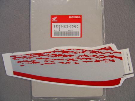 Décor autocollant carénage gauche Honda CBR1000FP 1993