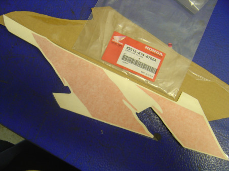 Décor Flanc de Selle Gauche Type8 Honda NSR125 RN 92