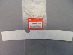 Décor autocollant auvent inférieur droit de CBR900RRW 98 code couleur type