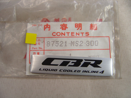 Logo Té Supérieur Honda CBR1000FL 98 - Réf. 87521MS2300