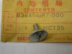 Vis de fixation A de carénage pour VTR1000 00/04 VFR750 RC30 88/89