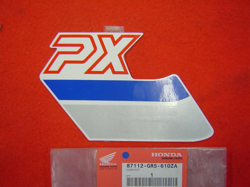 Autocollant décor gauche Honda PX50H/SH/MSH Type 1 | 87112GR5610ZA