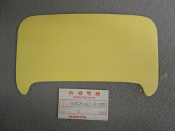 Décor autocollant visière AV de MTX125RWH 87 code couleur type A