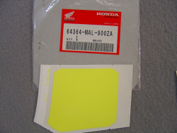 Décor autocollant capot inférieur gauche Honda CBR600FT 1996