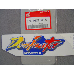 Décor autocollant carénage Honda NX650N 1992 – Réf. 87115MY2620ZC