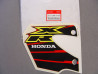 Autocollant radiateur gauche Honda XR650R 2000 - 87127MBN670ZA