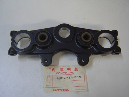 Té supérieur de fourche Honda XL125S 1979-87 – Réf. 53240437000ZA