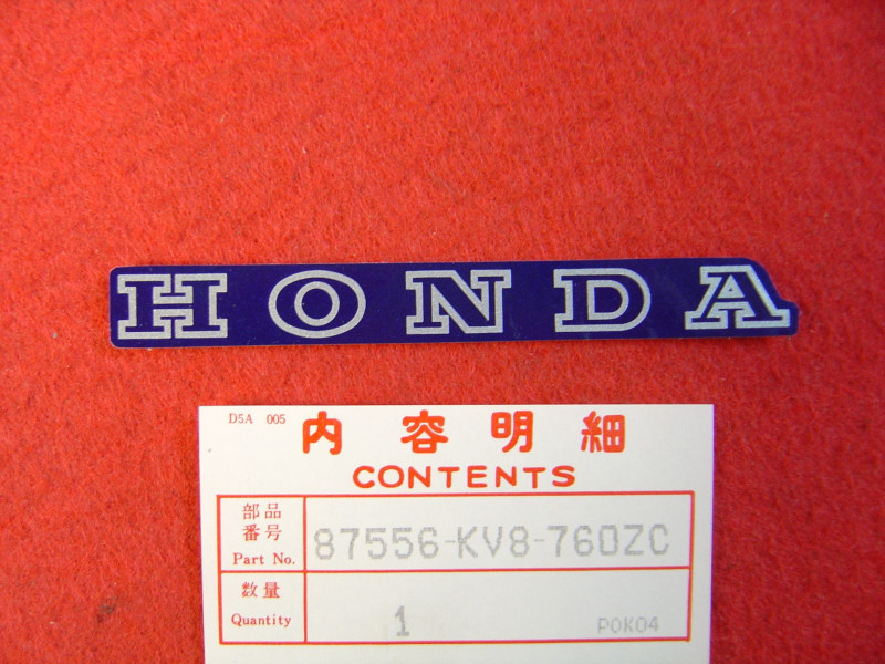 Décor autocollant Honda CH125L Spacy 90 Suisse type 3