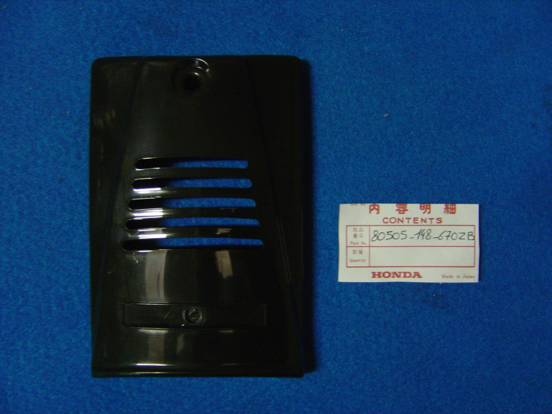 Garniture avant Honda PA50 Noire - Réf. 80505148670B