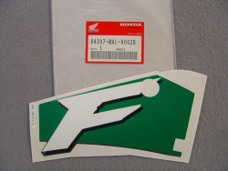 Décor autocollant de carénage inférieur droit pour modèle CBR600FT 1996 code c -