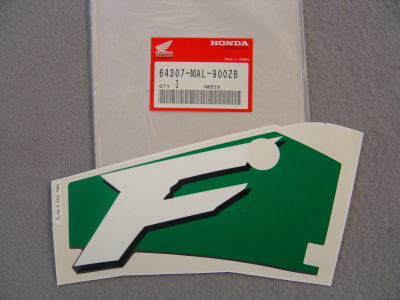 Décor autocollant carénage Honda CBR600FT 1996 – Réf. 64307MAL900ZB
