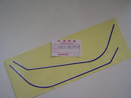 Autocollant tête de fourche Honda MB50SA – Réf. 64208166610ZA