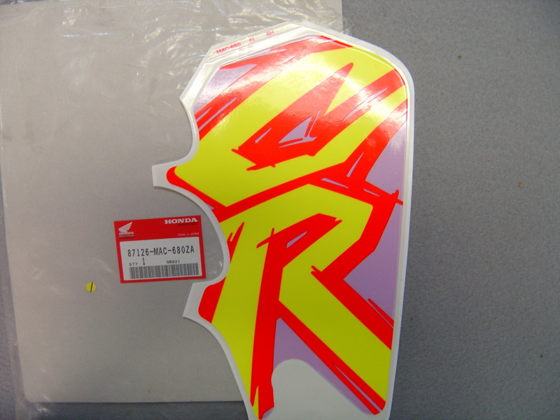 Décor Autocollant Buse Radiateur Honda CR500RS 95 | Réf. 87126MAC680ZA