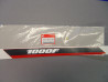 Autocollant Honda CBR1000 90-91 Auvent Supérieur Gauche Type 4