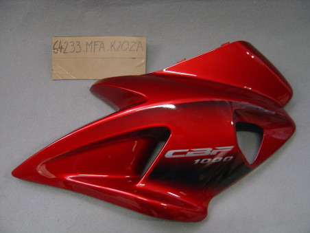 flanc carénage droit CBF1000 2009/10 rouge type 1 *R320* HONDA 64233-MFA-K20ZA