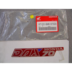 Décor autocollant Honda ST70R STR70T 87122-GAN-870ZA