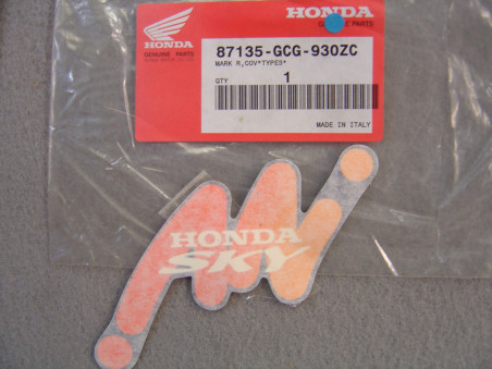 Décor autocollant capot droit Honda SGX50 – Réf. 87135GCG930ZC