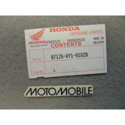 Décor autocollant cache AV Honda SA50 Vision 88 - 87126GY1910ZB