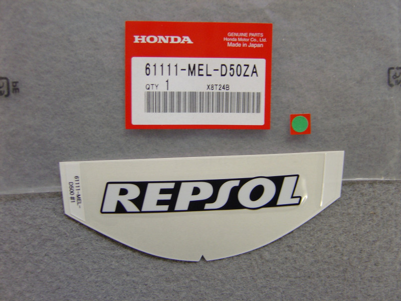 Décor autocollant garde boue AV Honda CBR1000RR 07 – Réf. 61111MELD50ZA