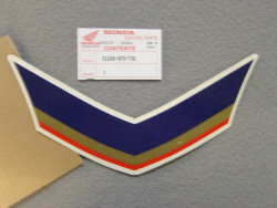 Décor autocollant de Garde boue avant de MTX50A2J code couleur type 2